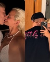 郎才女貌❤️费尔明示爱模特女友：亲爱的，生日快乐，我爱你！